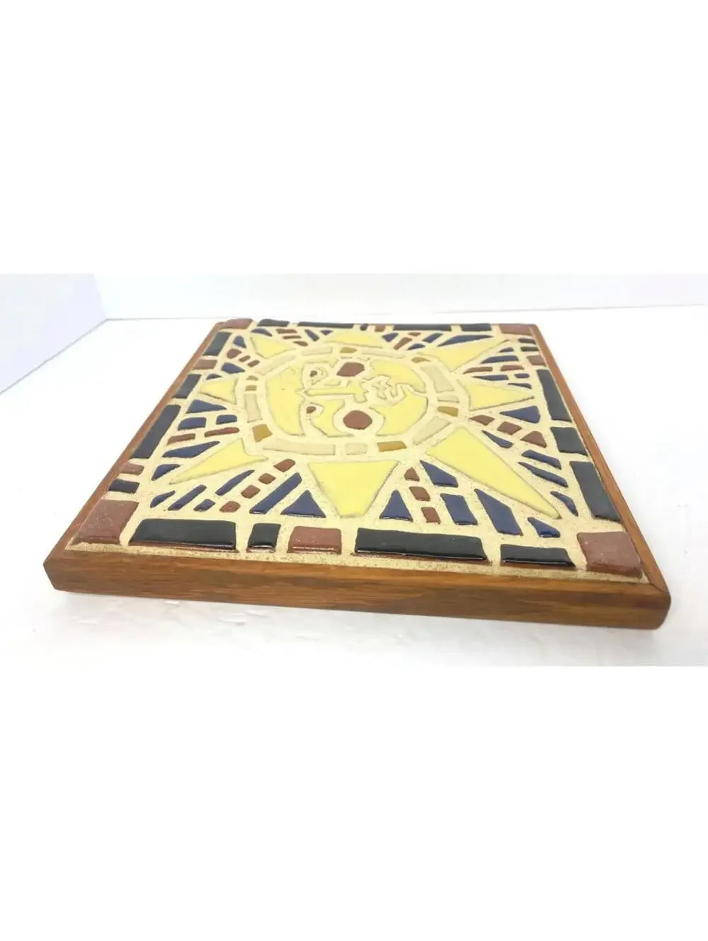 Sunburst Square Mosaic Art Wall Art 8.5” X 8.5”